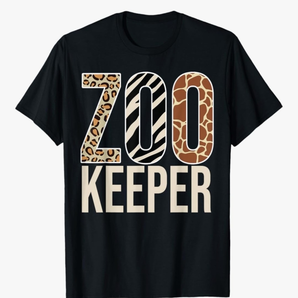 Port and Company Black Zoo Keeper T-Shirt